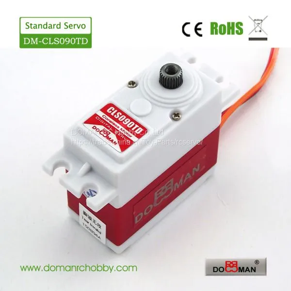DM-CLS090TD DOMAN RC Titanium Gear Coreless 9kg Digital Servo photo-4