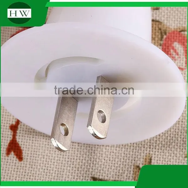 Children Plastic Mini Cartoon Mushroom Electric Plug Socket Led Sensor Day Night Lamp Light photo-2
