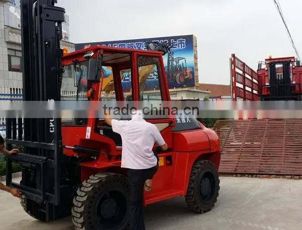 4x4 Forklift Truck/off Road Forklift photo-4