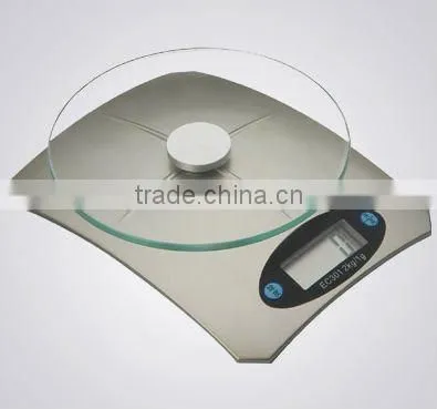 High Perision Digital Kitchen Scale Glass Food Weight Apparatus photo-2