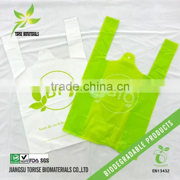 Biodegradable Corn Starch Singlet Bag photo-2