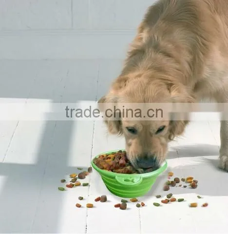 Silicone Collapsible Travel Bowls for Your Dog&silicone Pet Bowl&silicone Container photo-3