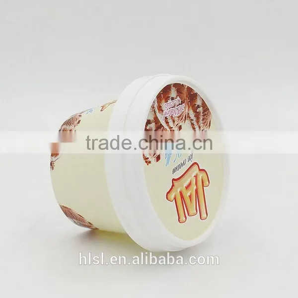 Customized Ice Cream Containers, Insulated Ice Cream Cup With Lids, High Quality Ice Cream Tub Containers photo-4