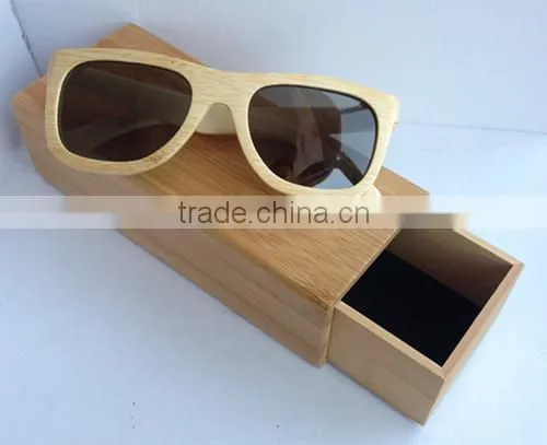 High Quality Hot Wooden Sunglasses Bamboo Sunglasses With Box photo-3