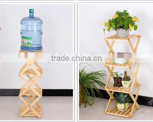 Hot Selling Wooden Flower Shelf photo-2