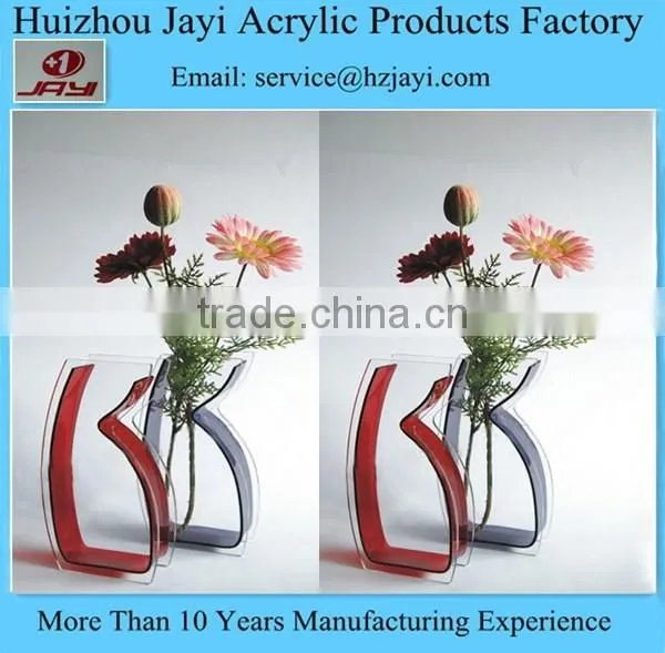 Factory Wholesale Acrylic Different Types of Flower Vase Shapes photo-6