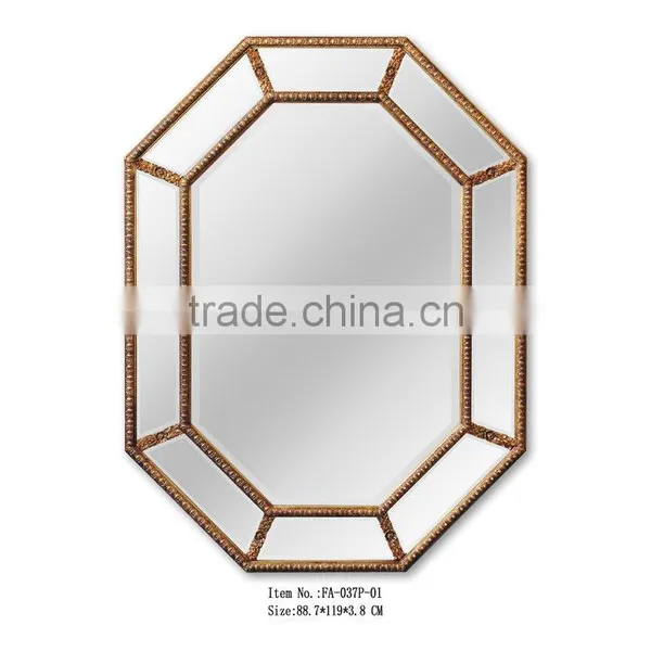 Bamboo Effect Factory Wholesale Decorative Mirror Frames for Interior Wall Arts photo-6