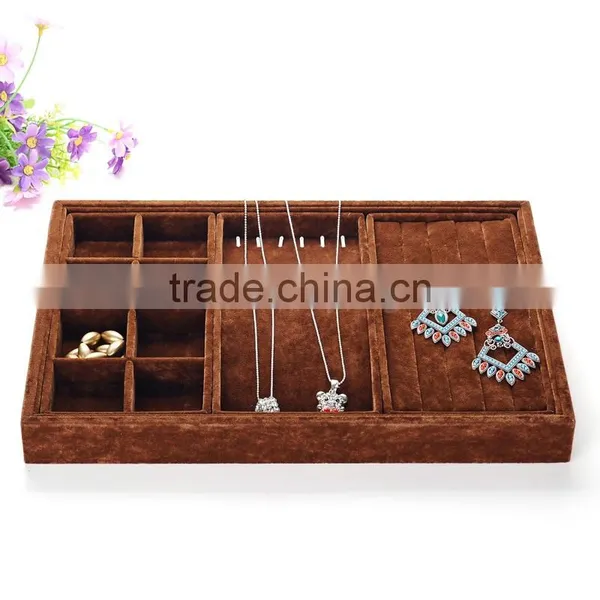 2016 Customized Rectangular Countertop Mixed Jewelry Display Stand photo-3
