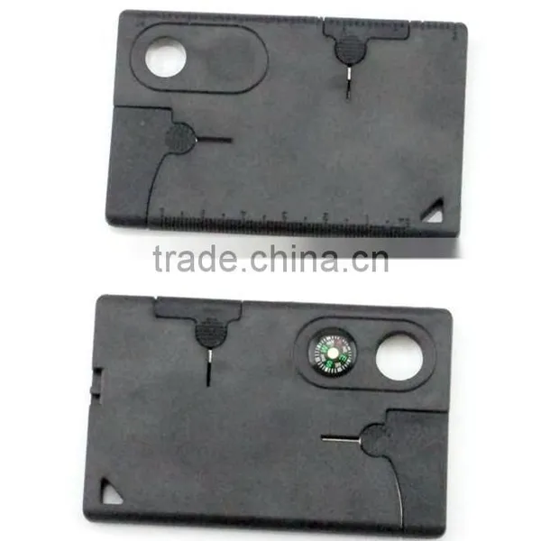 10 in 1 Survival Tools Card Multi Function Army Knife Card photo-4