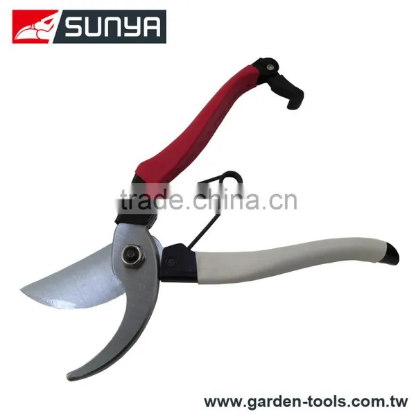 Professional Portable Hand Tools Bypass Plastic Handle Garden Pruner photo-3