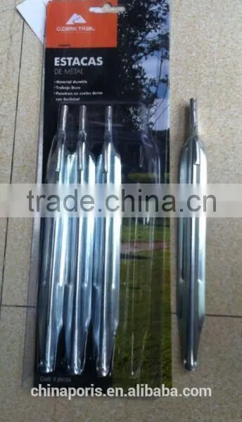 30cm Heavy Duty METAL Camping Tent Peg/ Tent Pin for Tent photo-3