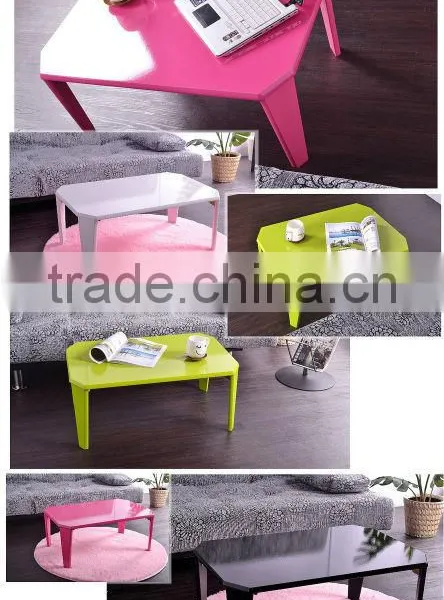 Modern Square Folding Wooden Coffee Table, Living Room Furniture photo-2