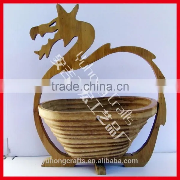 Cheap and High Quality Bamboo Fruit Basket photo-3