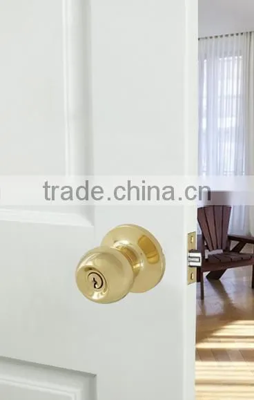 Stainless Steel Entry Privacy Passage 587 Hotel Round Knob Door Lock photo-5