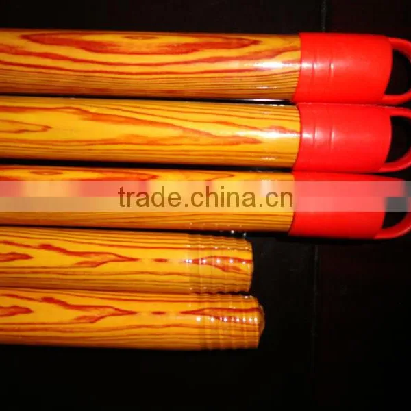 PVC Coated Long Wood Broomstick photo-5