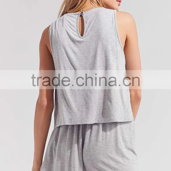 Woman Summer Romper Jumpsuit Adult Romper Wholesale Custom Made in China Wholesale CUSTOM Manufacturer photo-3