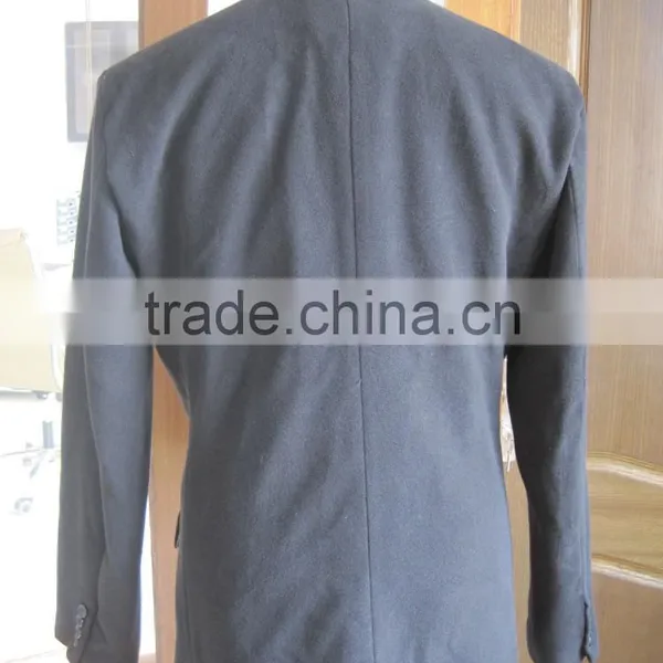 Men Coat /blazer With 2 Front Zipper Pockets and Special Collar photo-2