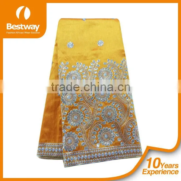 High Quality Wholesale Price Lace George,African George Fabric From India GP0042 photo-5
