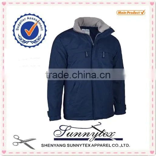 Winter Waterproof PVC Coating Colorful Windbreaker For Men photo-5