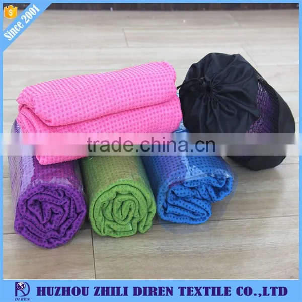 Eco-friendly Non-slip Microfiber Yoga Towel With Silicone Dot photo-4