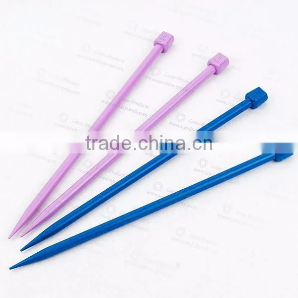 Colorful Plastic Knitting Needle Sewing Accessories Knitting Needle photo-2