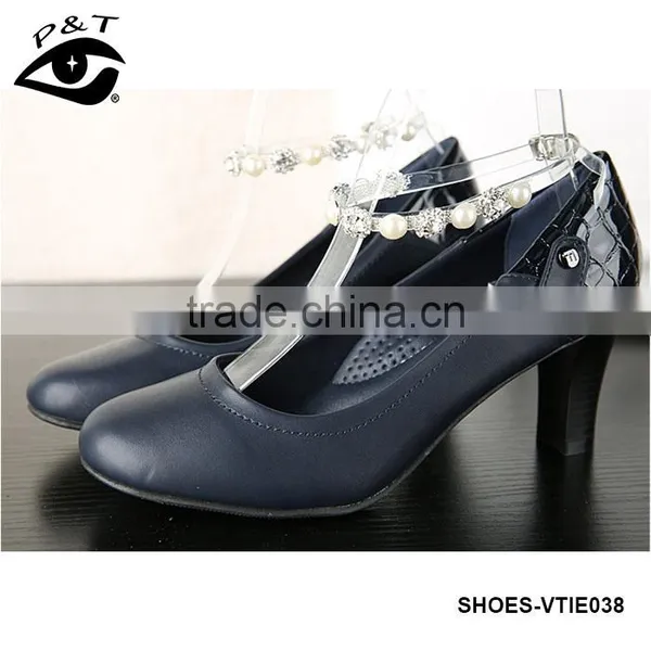2017 New Arrival Beautiful Pearl Crystal Anklets for Shoes Decorations photo-4