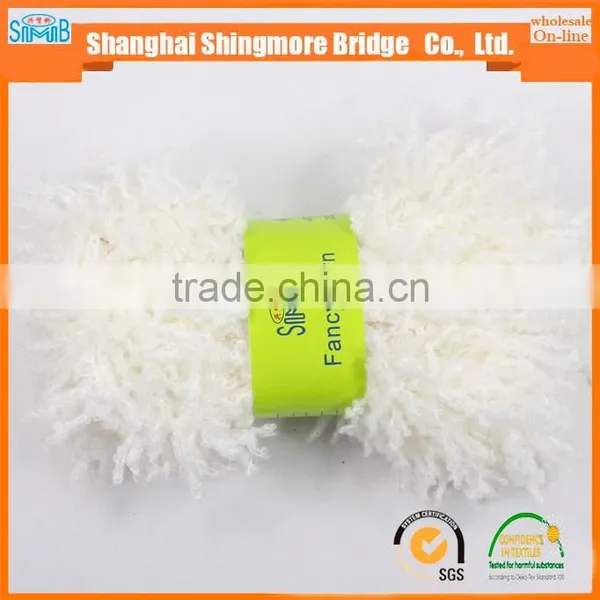 Online Shopping China Novelty Yarn Supplier Hot Wholesale Acrylic Knitting Loop Yarn for Neckerchief photo-2