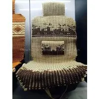 Car Seat Cushions Pure Hand-knitted Flax Cushion for Car Four Season Seat Cushions