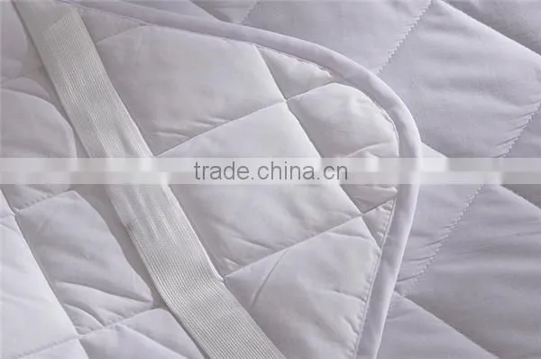Factory Price 100% Cotton Mattress Pad Cover PU Waterproof Mattress Cover photo-3