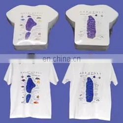 Custom 100% Cotton Plain White Compress T-shirt photo-3