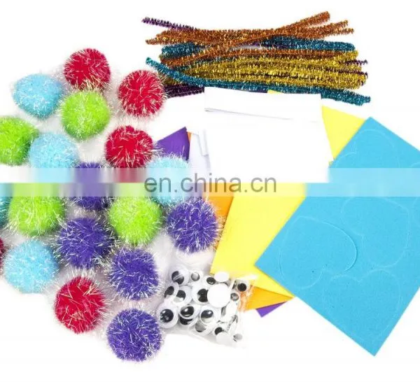DIY Craft Making Assorted Pom Poms photo-5