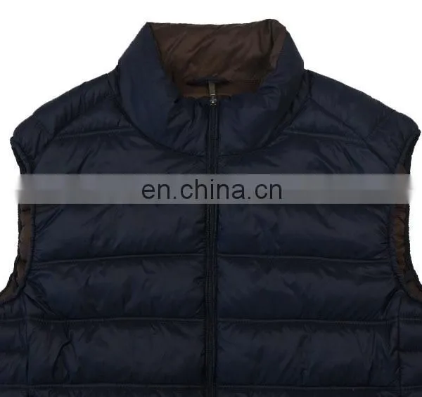 2017 Custom Winter Warm Mens Cheap Puffer Vest photo-4