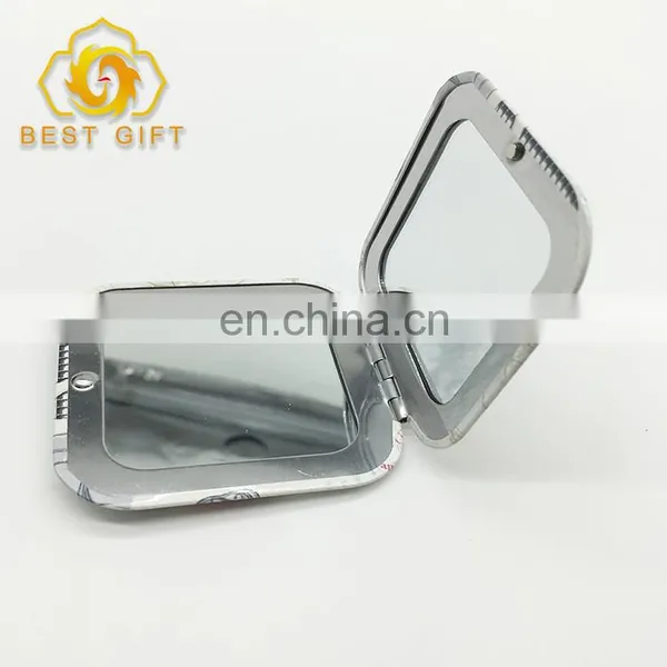 Hot Selling Personalized ''Love You'' Printing Pocket Mirror For Women photo-6