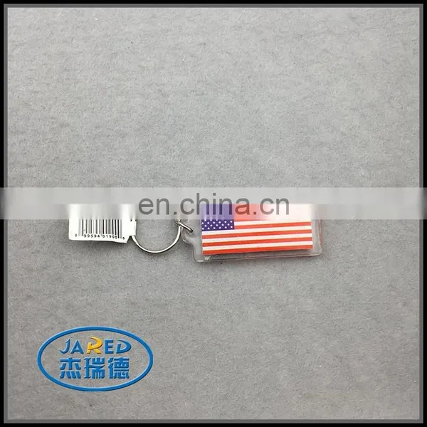 Manufacturer Make Custom Country Falg Design Metal Crafts Keychain Pendant for People photo-2