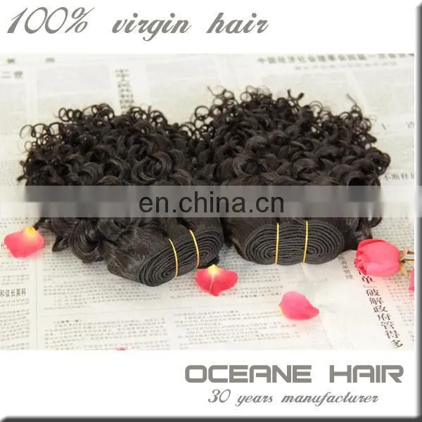 Hot Pattern Human Hair Charming Fashion Curly Brazilian Hair