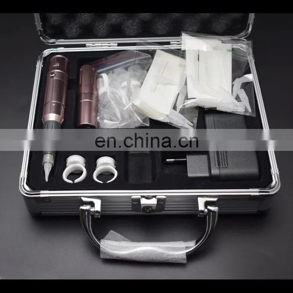 Wholesale Recharge-battery Permanent Makeup Machine Eyebrow Lips Tattoo Machine photo-2