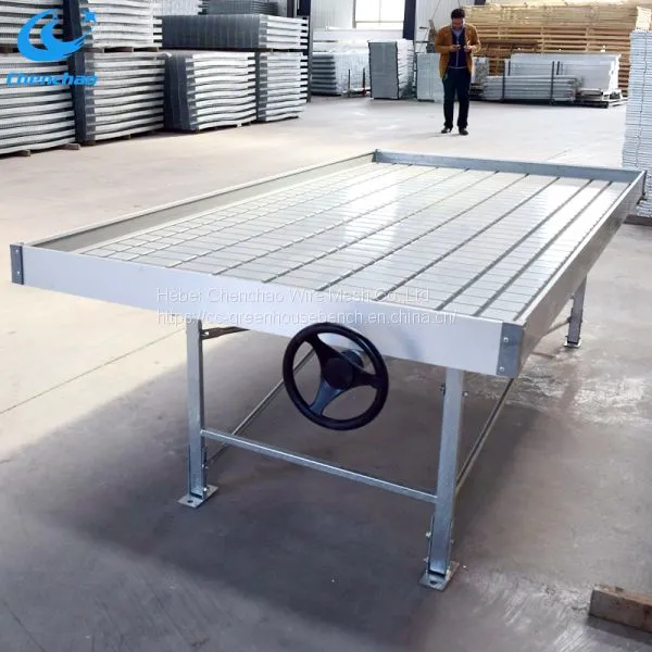 Greenhouse Plants Growing Rolling Bench Ebb and Flow Systems photo-5