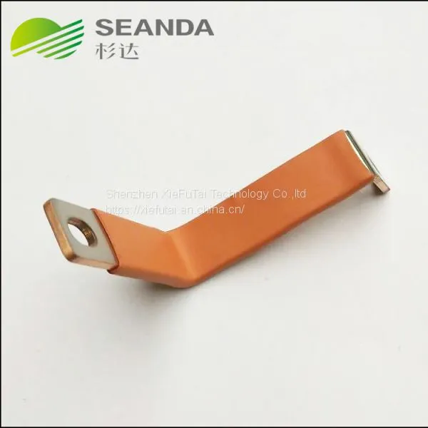 Custom Nickel-plated Flexible Laminated Copper Busbar for Electric Control Box photo-4