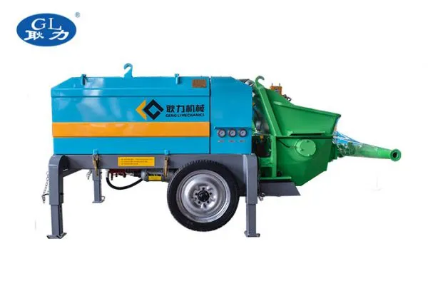 Wet mix concrete shotcrete machine