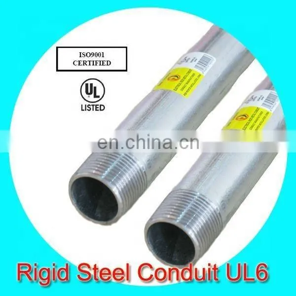 Rigid Tube With ul Listed Manufacturer Electrical Metal Conduit Erw Tube photo-5