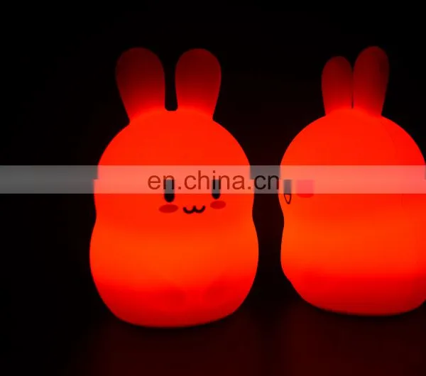 Smart Remote Control Dimming Color Changing Led Baby Night Light for Kids Christmas Gift photo-5