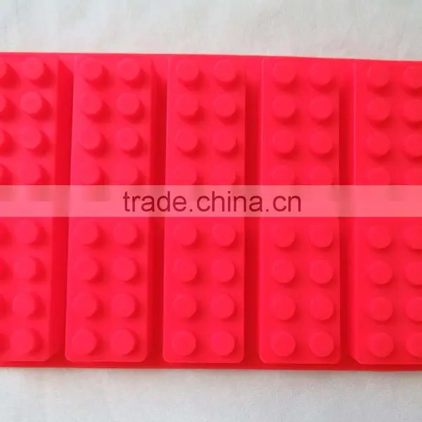 Sorbus Silicone LEGO Candy Mold and Ice Cube Tray With Building Bricks and Figures photo-6