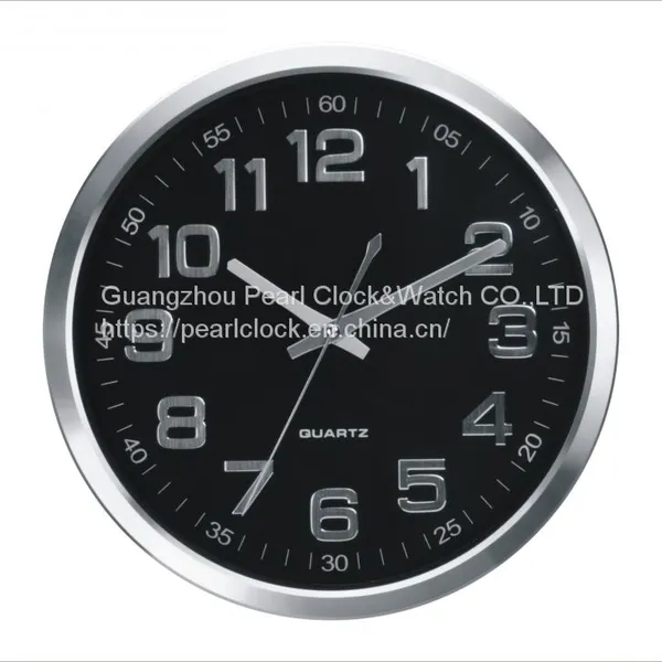 Wholesale Pearl Metal Wall Clock PW267/PW192/PW193 OEM Are Welcome photo-2
