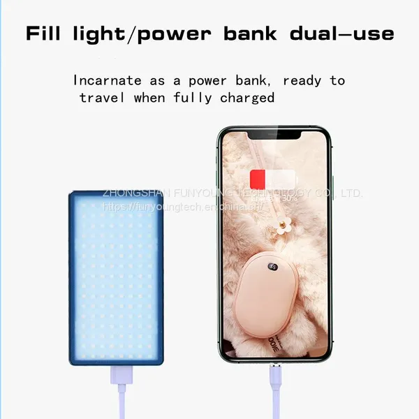 OEM Live Beauty Small LED Photography Light Fill Light Functional Portable Light Anchor Light photo-4