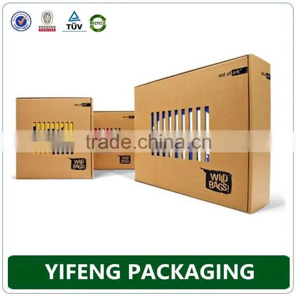 High Quality Kraft Cardboard Paper Stockings Packing Box With Window photo-2