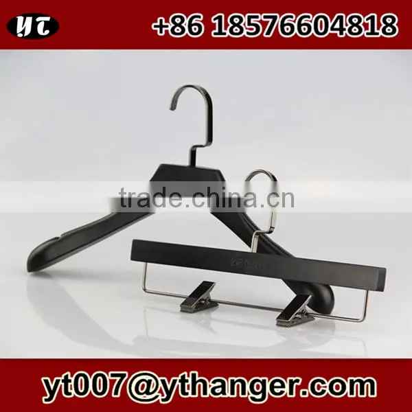 Luxury Customized Wooden Clothes Hanger With Bar for Suits in Large Shoulder photo-3
