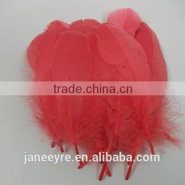 Fashion Cheap Dyed Grey Goose Feather For Fascinator/Hat Decorate photo-6
