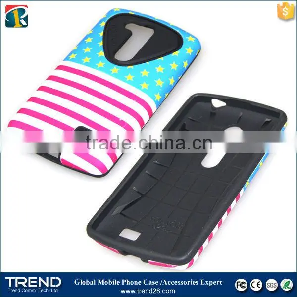 for LG D295 You You Combo Kickstand Mobile Phone Cover Case photo-3