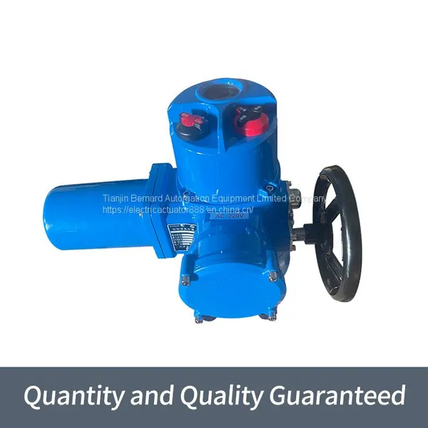 Bernard Intelligent Quarter-turn Electric Actuators QB80 / KH Fine Small Valve Device photo-4