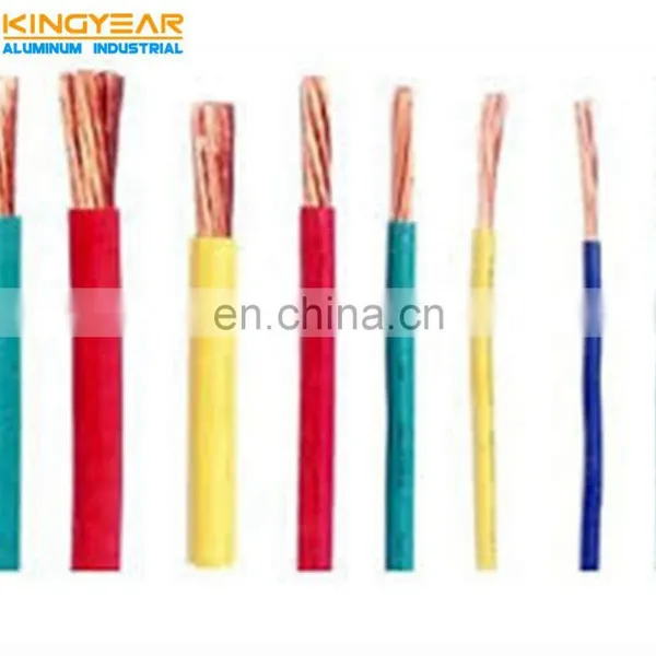IEC 60227 House Building Wire Cable With Pvc Sheathed Green / Yellow Color photo-4